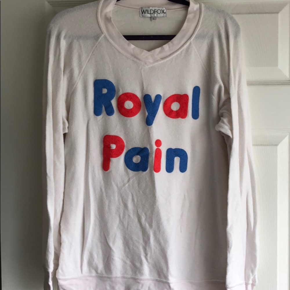 Like new wildfox sweater in large